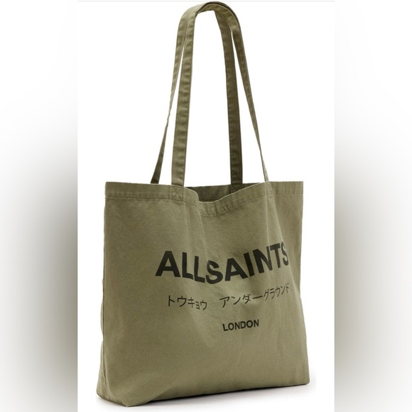 All Saints Handbags - AllSaints Underground Cotton Tote